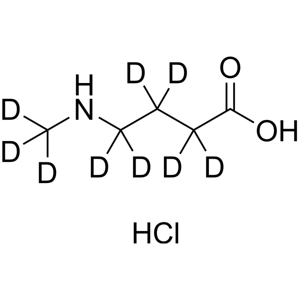 4-(Methylamino)butanoic acid-d9 hydrochloride (4-(Methylamino)butyric acid-d9 hydrochloride) 1219805